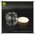 70g vidro cosméticos jar garrafa sono máscara recipiente creme para o rosto jarra com tampa de ouro